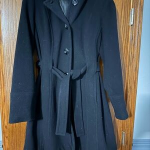 Anne Klein Black Pea Coat